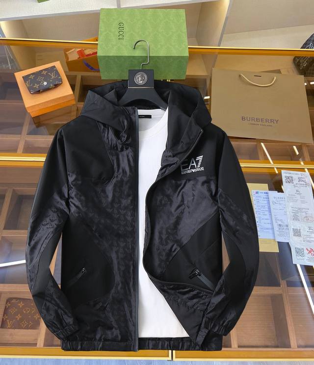 The same style as the official Armani website, with all three labels, and the 20