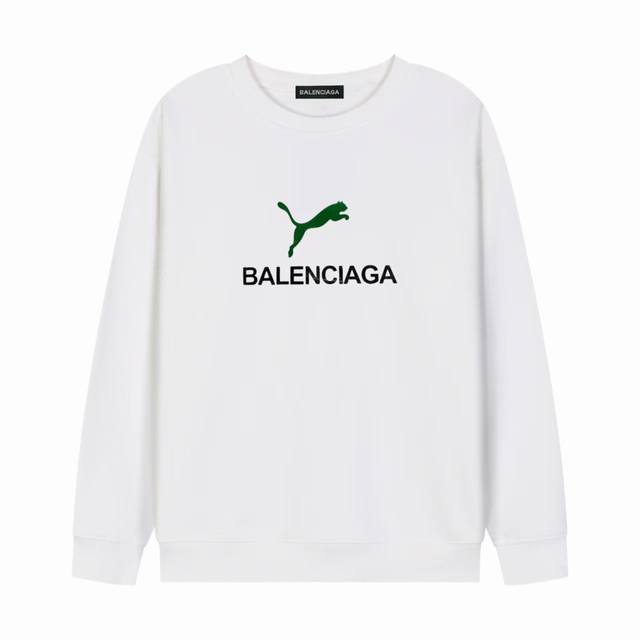 New arrival 2025Ss New Balenciaga Puma co-branded sweatshirt, simple, stylish an