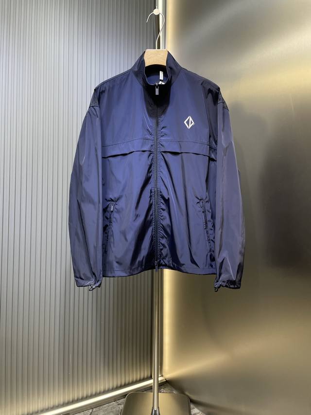 Dior Diamond premium original logo zipper jacket, custom-made with intelligent f