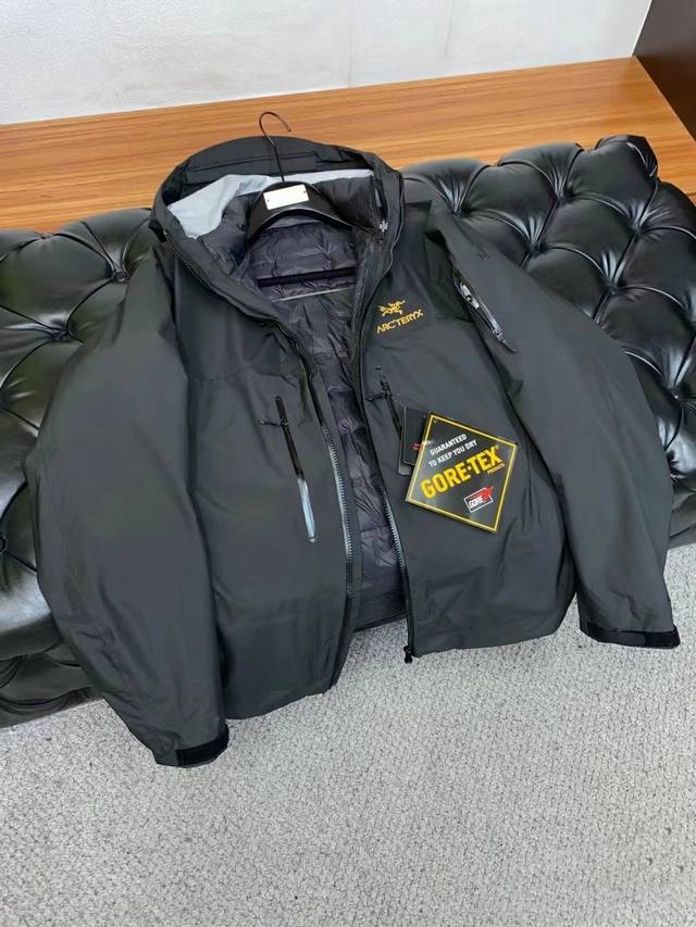 Arcteryx Alpha Series Sv Sixth Generation Lt Gore-Tex Outdoor Waterproof Breatha