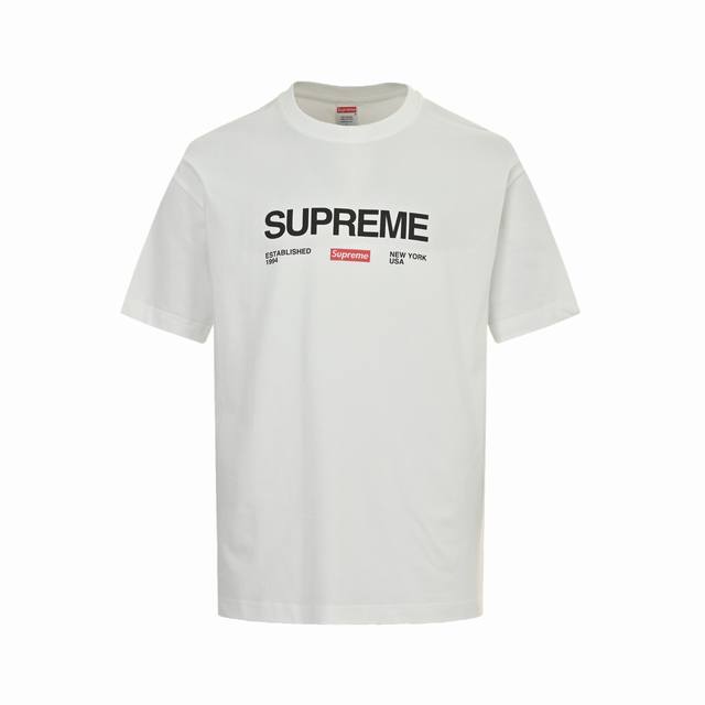 Supreme Est.1994 letter print short sleeve Size: S-Xl