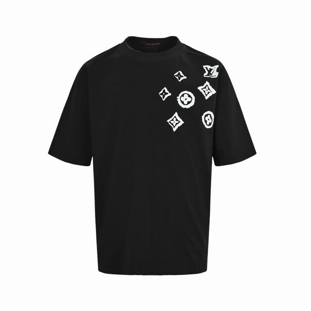 Louis Vuitton 25Ss monogram graffiti short-sleeved shirt is made from custom 240