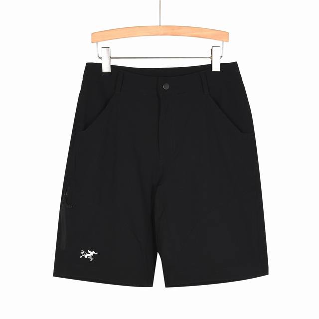 High-end lark embroidered Arcteryx Gamma Lightweight Short 9 solid color logo em