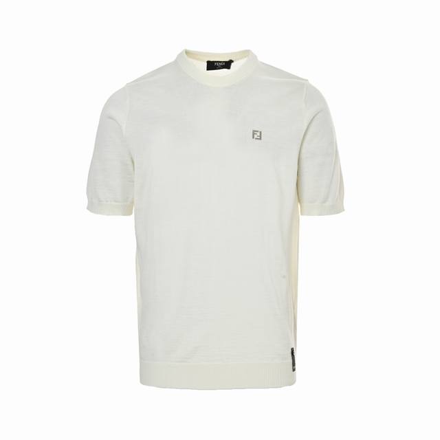 Fendi Fendi hardware double F logo knitted short sleeves authentic 8000 purchase