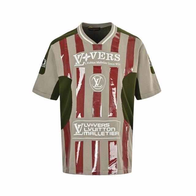 Louis Vuitton jersey show style knitted short sleeves Process description: Custo