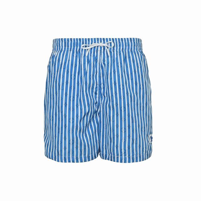 Louis Vuitton 25Ss Monogram Blue Striped Shorts. These new beach shorts feature