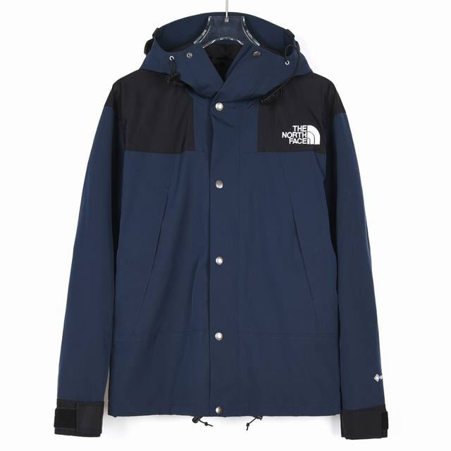 The North Face classic 1990 outdoor jacket unisex navy blue Material list: Fabri