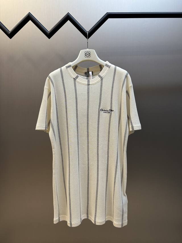 Dior linen blend short sleeve custom 30% linen blend Jiangsi hemp, imported embr