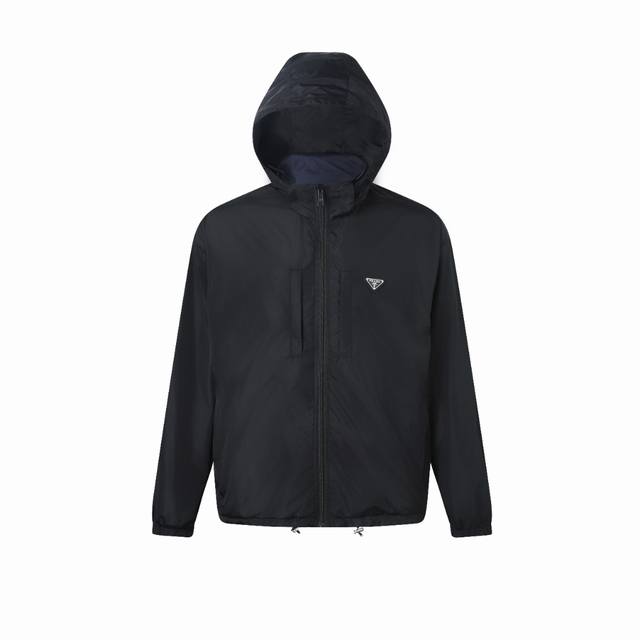 Prada recycled nylon double-sided jacket fabric selection: The brand's iconic re