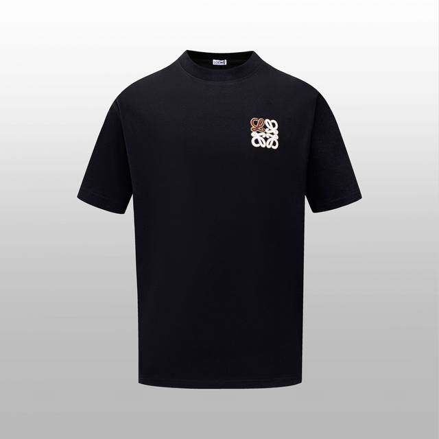 Top version difference currency - Loewe embroidered logo short sleeve - Color: B