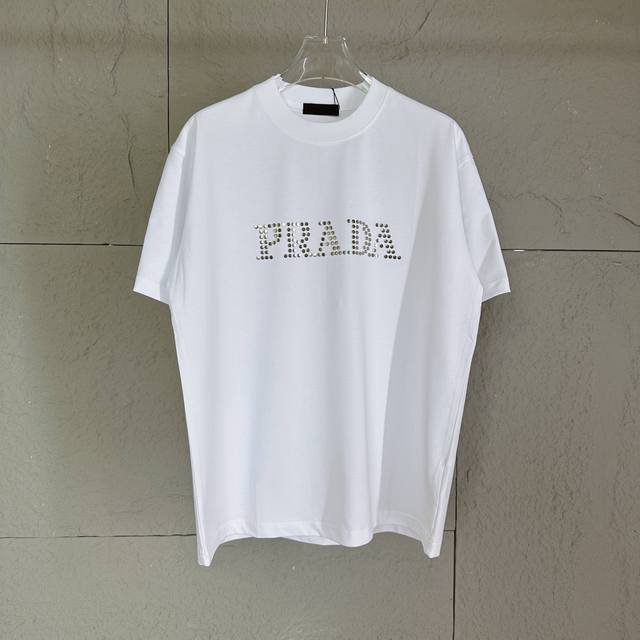 Prada 2025 Spring/Summer personalized classic three-dimensional metal beading cr