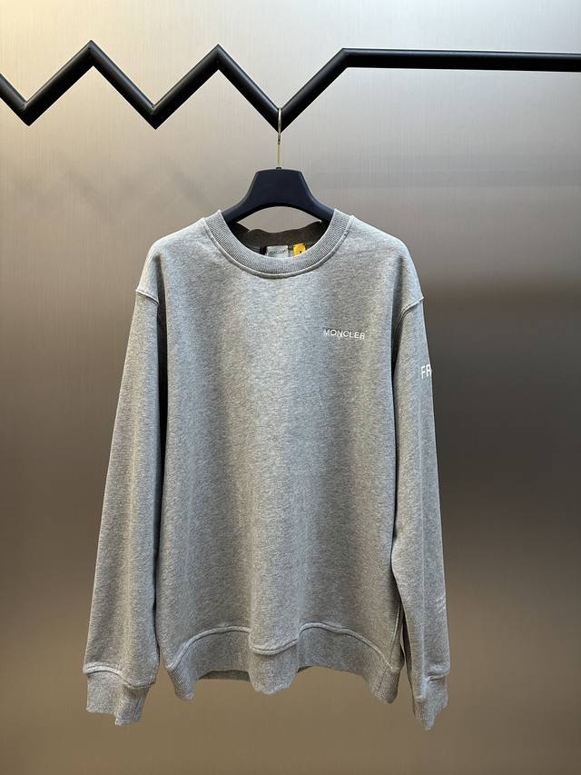Moncler Geometric Print Sweatshirt This sweatshirt features a geometric logo on