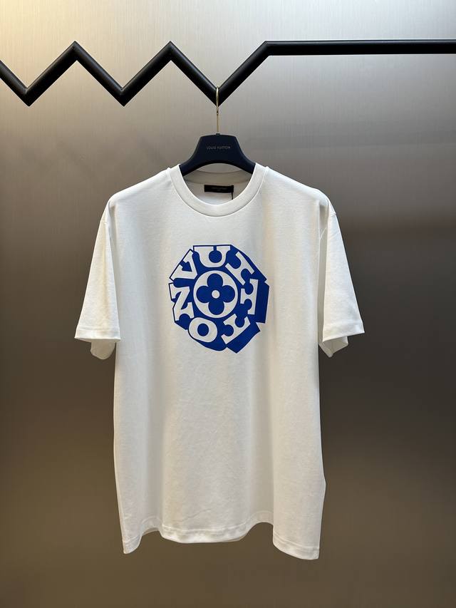 Lv Nigo joint series printed short sleeves are made of 60S double-sided single y