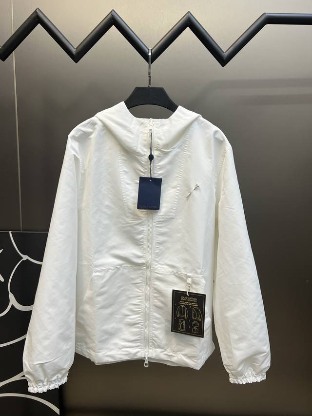 Lv double-sided windproof jacket solid color fabric is made of nylon encrypted m