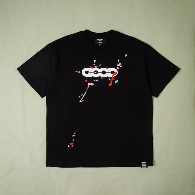 pure original matching Goodbrand spring and summer Colorjumping two-color shirt