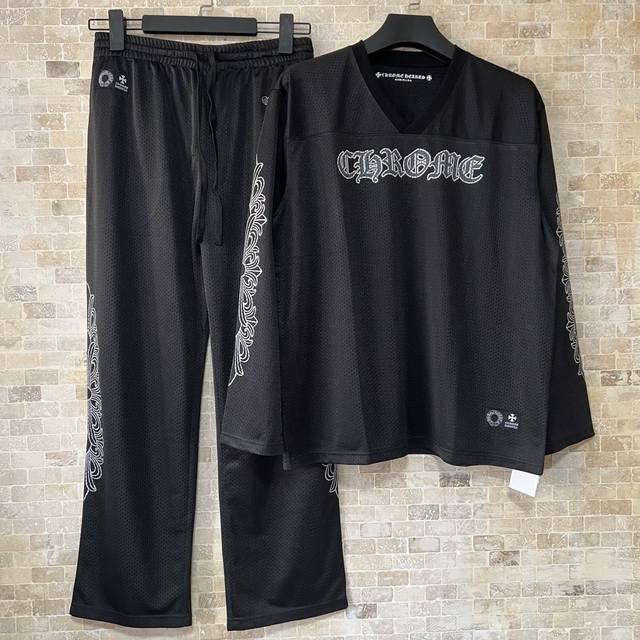 Ch Chrome Hearts Mesh Hockey Straight Pants