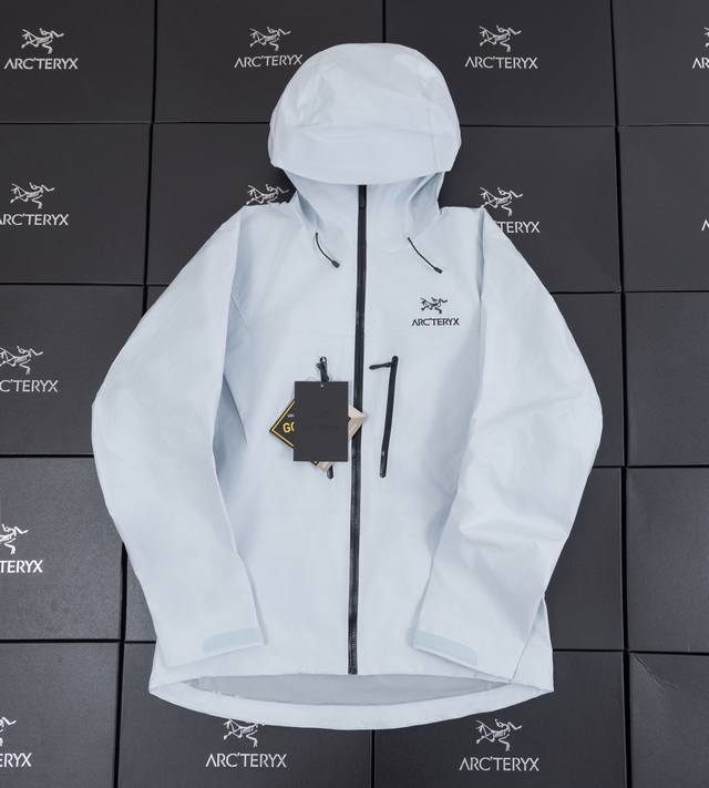 style J99, Dawn Blue, top-of-the-line Arc'teryx Alpha Series SV, 7th Generation