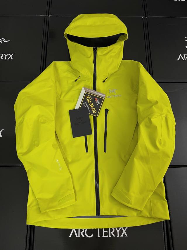Style J99, Rock Green, Actual Photos. This top-of-the-line Arc'teryx Alpha Serie
