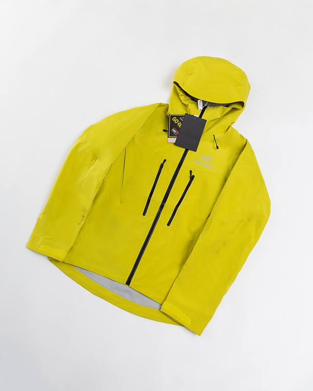 style J99, top-of-the-line Arc'teryx Alpha Series SV, 7th Generation Gore-Tex Pr