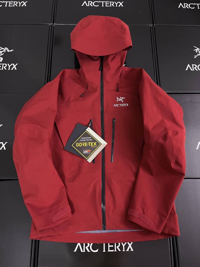 Style J99 Bordeaux Red. Actual photos of the top-of-the-line Arc'teryx Alpha Ser