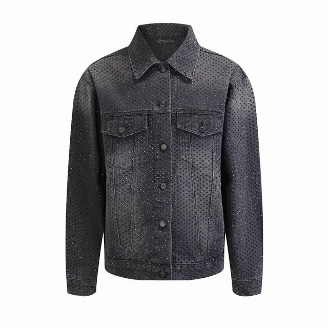 Black is no longer available. Balenciaga's DenimJackets collection features a rh