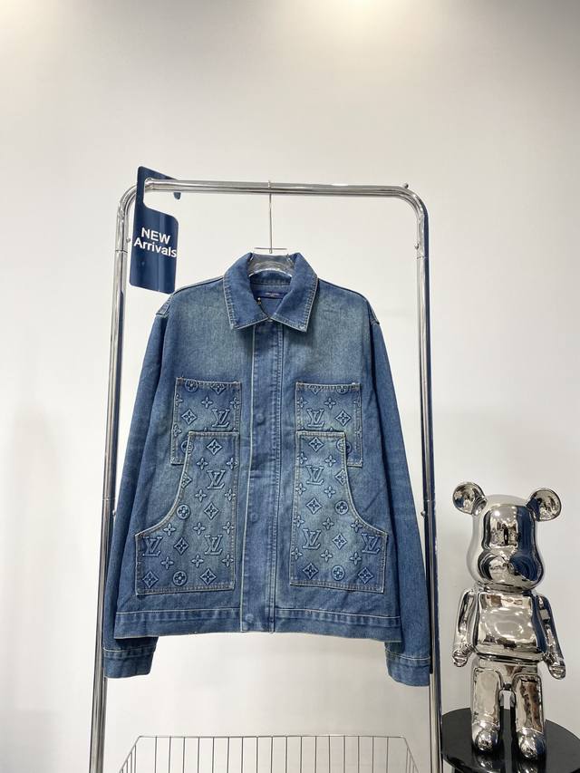 the correct version, a top-tier replica of Louis Vuitton's new 23Ss embossed den