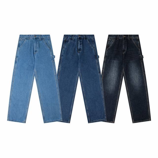 401 Carhartt Wip Carhartt 104941 washed jeans B13 iteration Color: light blue da
