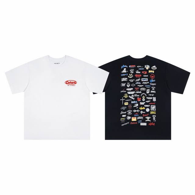 4049 Carhartt Wip Carhartt Carhartt retro nostalgic logo print unisex color: bla