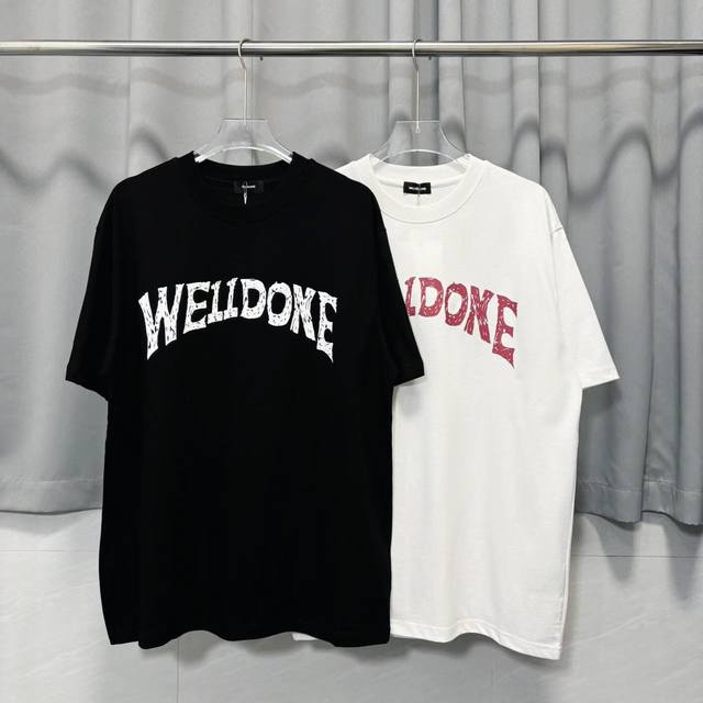 3020 We11Done Track Korean fashion brand Welldone men and women couple summer co