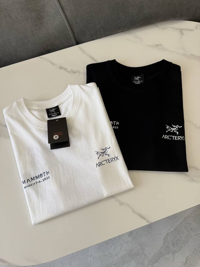 The Arc'teryx Mammoth collaboration logo-printed casual short-sleeved T-shirt is