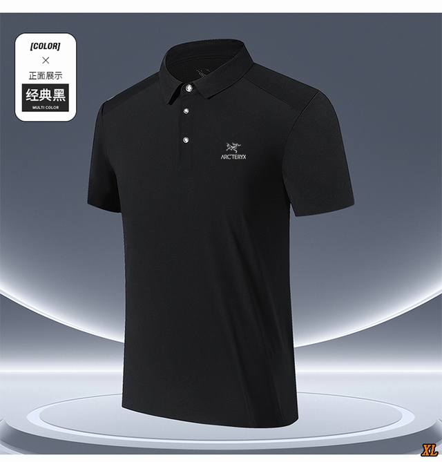 Arc'Teryx exclusive real shot of the new summer high-quality printed ice silk T-