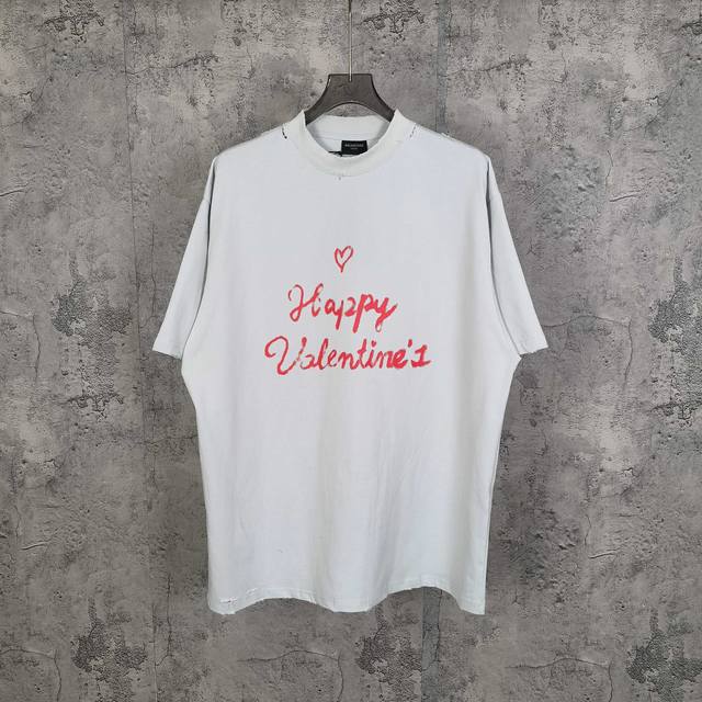 Washed Black, Gray, and White Blcg 25th Valentine's Day Limited Edition Couple S