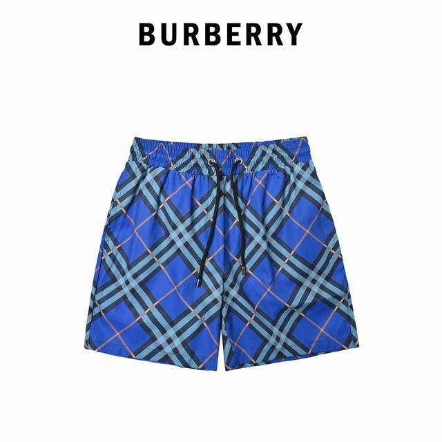 Burberry Classic Large Check Beach Shorts. These lightweight shorts offer a ligh