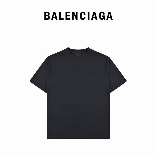 Balenciaga Paris 24 new holiday style Paris short-sleeved T-shirt with Paris art