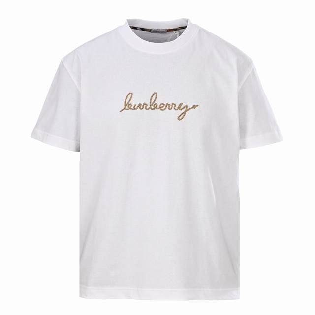 Burberry BBR Valentine's Day limited edition short-sleeved T-shirt with a warhor
