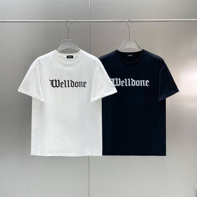 special price ?60, style W60. We11Done 25Ss Basic Sanskrit Slogan Couple's Loose