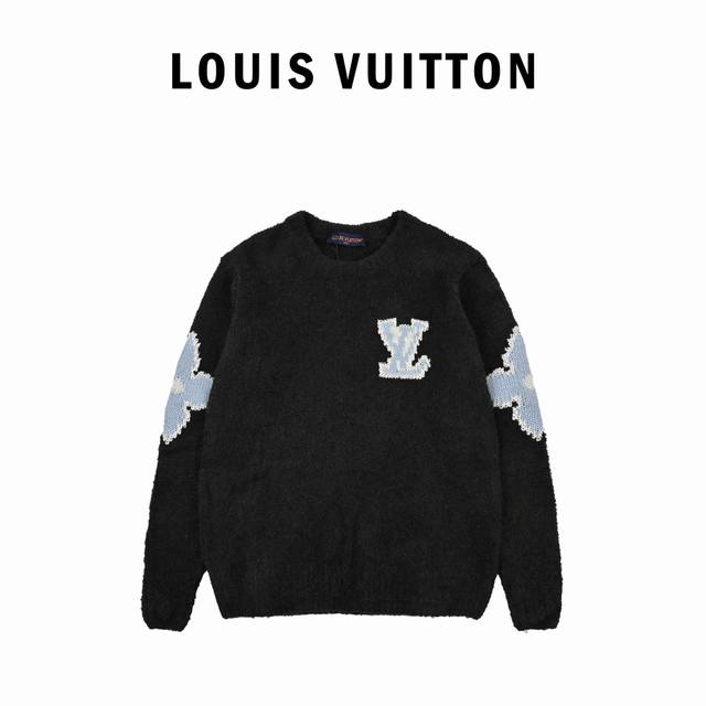 Louis Vuitton 25Ss Ski Logo Intarsia Sweater, originally purchased for 12,800, i