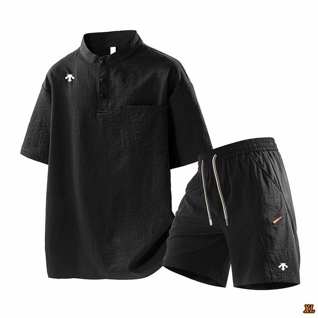 Descente exclusive real shot of the new summer high-quality ice silk quick-dryin