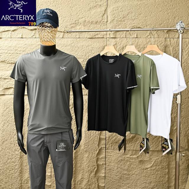 Arc'teryx Ice Silk Seamless Laminating Cool Quick-Drying T-Shirt Casual Ice Silk