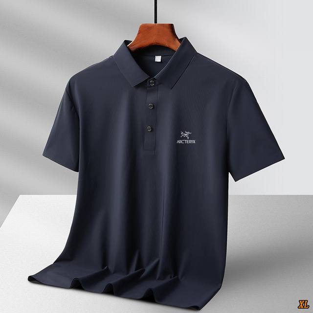 Arc'Teryx exclusive real shot of the new summer high-quality lapel T-shirt live