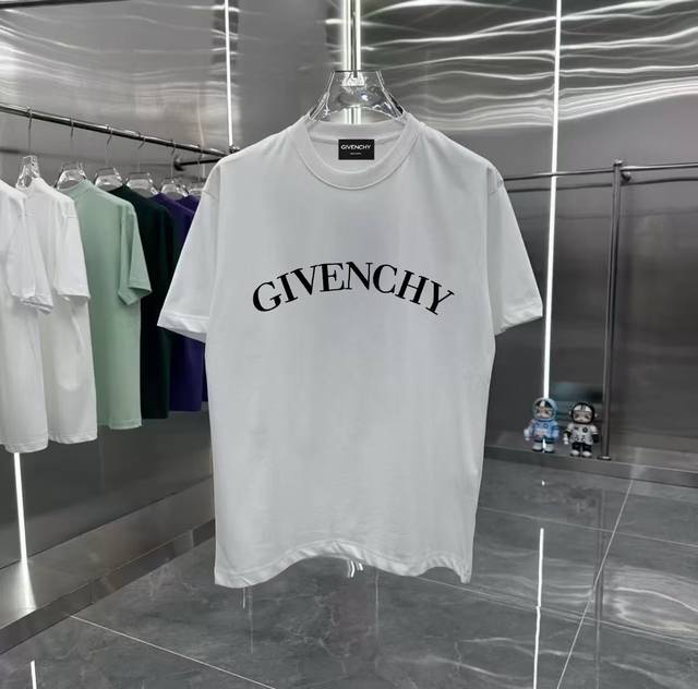 Givenchy series counter retro couple print short-sleeved T-shirt with dropped sh