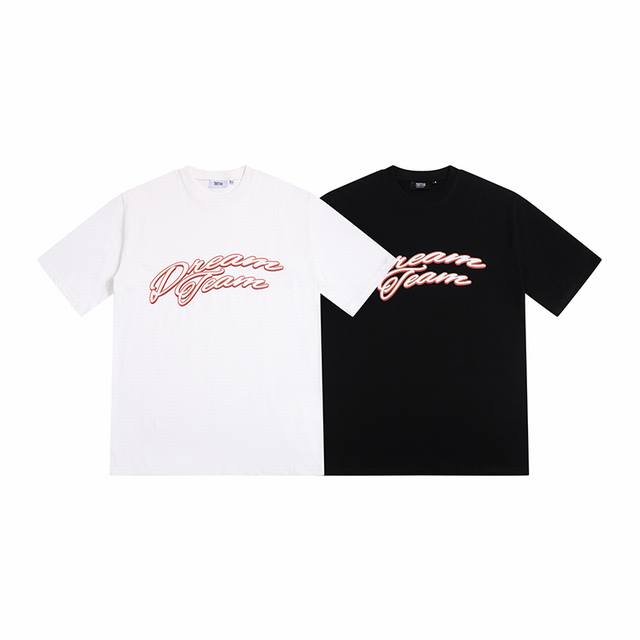 Yh610 Trapstar 280g heavyweight double yarn pure cotton loose short sleeve T-shi