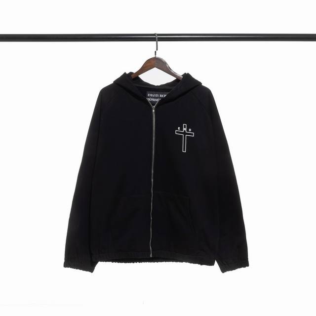 E810 Melancholic rich second generation Erd zipper jacket, loose version, thicke