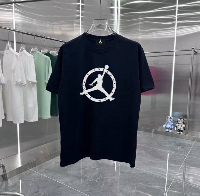 Jordan joint Off-White series counter retro couple print short-sleeved T-shirt w