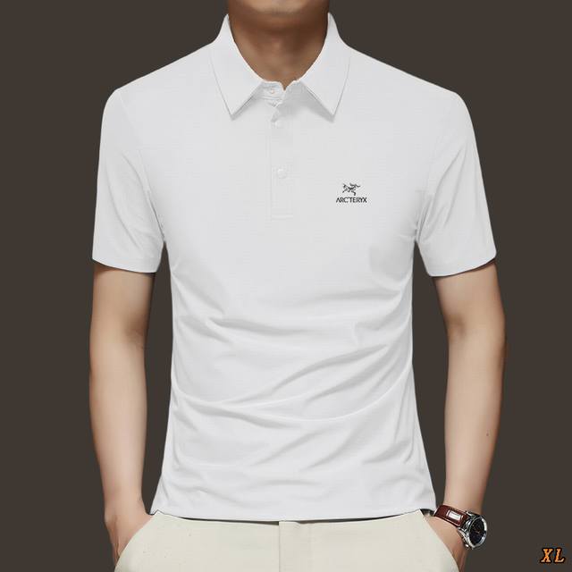 Arc'Teryx exclusive real shot of the new summer high-quality Polo shirt slim fab