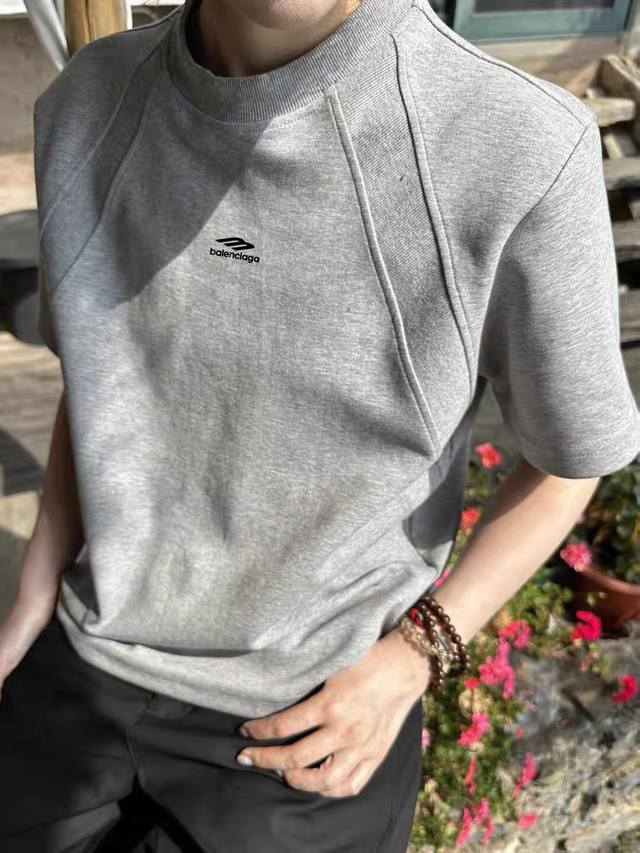 Style: Wkd01 Balenciaga 2025Ss Ski Collection Large M Classic Logo Print Short-S