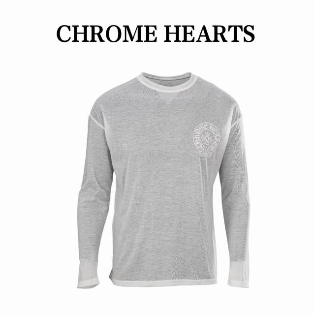 Chrome Hearts Ch Retro Sanskrit Flag Stars and Stripes Long Sleeve T-shirt Made