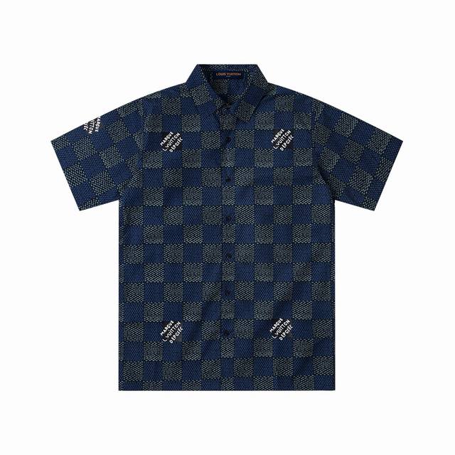 New model number: G710Louis Vuitton new checkered monogram couple's casual short