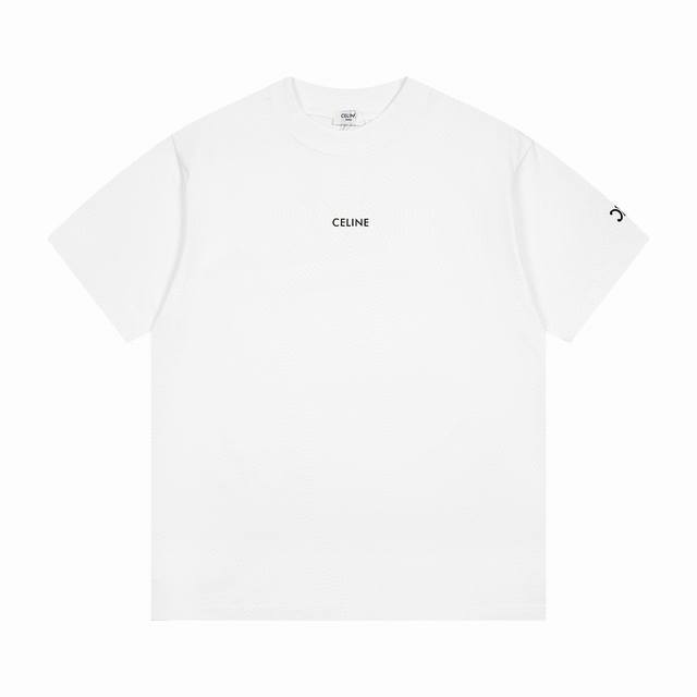 New model number: G826Celine's new classic small letter logo on the chest, casua