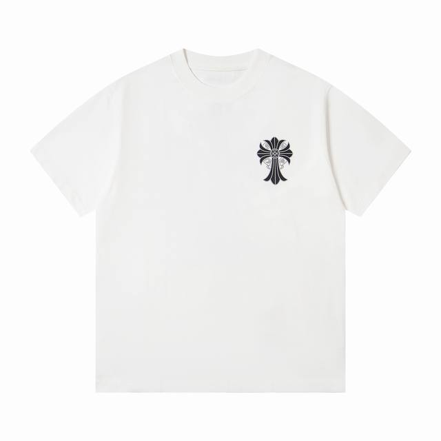 New model number: G824Chrome Hearts new classic cross print casual round neck sh